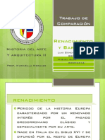 Comparacion Renacimiento y Barroco