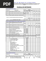 1.-Metrado de Estructuras