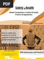 WK 3 Global Competition in Safety Health Practice Regulations