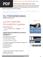 100 Top Computer FUNDAMENTAL Questions: and Answers