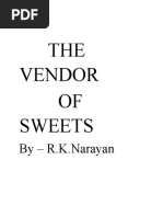 THE Vendor OF Sweets: by - R.K.Narayan