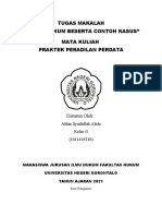 Tugas Makalah Praktek Peradilan Perdata