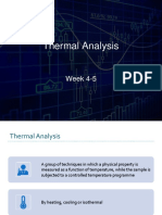 Thermal Analysis