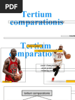 Tertium Comparationis: The Third Part of The Comparison, The Quality That Two Things Have in Common