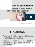 Cuidando La Salud Mental en Tiempos de Pandemia