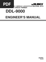 Engineer'S Manual: High-Speed 1-Needle Lockstitch Machine With Automatic Thread Trimmer