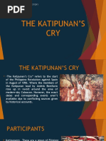 The Katipunan'S CRY: Readings in Philippine History