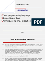 Object Oriented Programming - Course