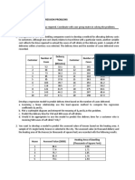 Activity 5.3 Solving Regression Problems: Group Work