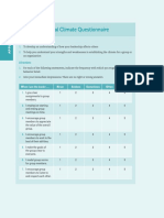 8.3 Organizational Climate Questionnaire