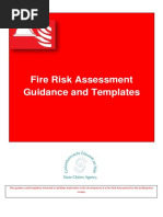 Fire Risk Assessment Guidance and Templates