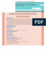 Lrit - Long Range Identification and Tracking System - Marine Teacher