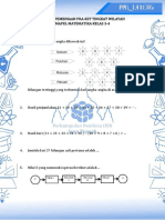Soal Pembinaan KST Matematika SD Kelas 3 4 Ppo Jateng