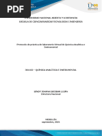 Protocolo de Prácticas Química Analítica e Instrumental 1601 2021