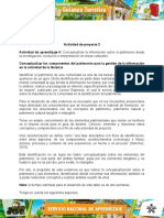 Evidencia 1 Ficha Taller Conceptualizar Los Componentes Del Patrimonio para La Gestión de La Información en La Actividad de La Guianza