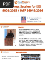 Final - Awareness For IATF 16949