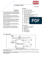 IS31LT3360: 40V/1.2A Led Driver With Internal Switch