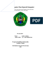 Sistem Komputer Dan Sejarah Komputer PDF