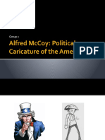 Alfred McCoy Political Caricatures of The American Era