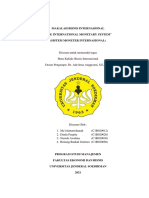 Makalah Kelompok 2 - Bisnis Internasional C - The International Monetary System