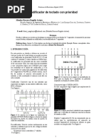 HB Codificador de Teclado Matricial