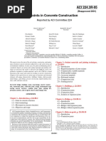 Aci 224.3r-95 (Joints in Concrete Construction)