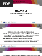 Ibl PPT Semana 12 Cobranza Documentaria y Créditos Documentarios - Seguros