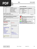 SCION Xa 2004 FOG Light: Safety Tools