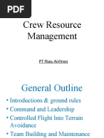 Crew Resource Management: PT Riau Airlines