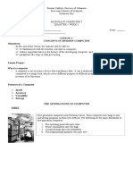 Lesson 1: Concepts in Modern Computer Objectives