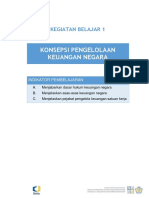 Modul KB 1 - Konsepsi Pengelolaan Keuangan Negara