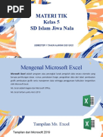 Mengenal Microsoft Excel Kelas 5