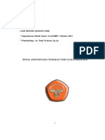 CRS Tiara Cesaria - Spinal Anes PD TURP Fix