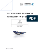 Lubricación - Trituradora Kleemann