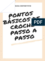 Pontos de Crochê Básico Passo A Passo