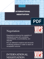 International Negotiation