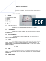 Job: To Verify The Principle of Moments.: 2. Apparatus