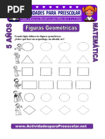 Figuras Geométricas para Niños de 5 Años