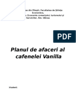 Plan de Afaceri Cafenea