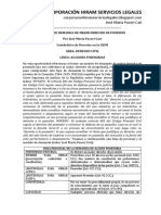 Corporación Hiram Servicios Legales: José María Pacori Cari