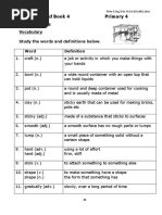 English World Book 4: Primary 4 Unit 4: Crafts