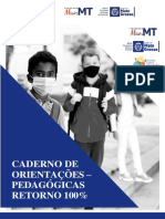 SUEB - Caderno de Orientações Pedagógicas Retorno 100% Presencial