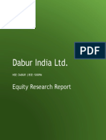 Dabur India LTD.: Equity Research Report