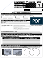 Quarter 2 - Module 12: Multimedia and ICT: What I Know? Pre-Test Page 6