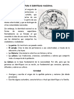 Sesión 4 Cultura e Identidad Nacional