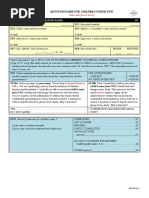 MICS6 Questionnaire For Children Under Five 20200714