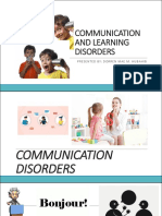 Communication and Learning Disorder