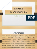 Proses Wawancara Psikologi