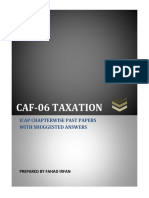 Tax Icap Chapterwise PP With Solution Prepared by Fahad Irfan