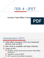 Chapter 4:jfet: Junction Field Effect Transistor